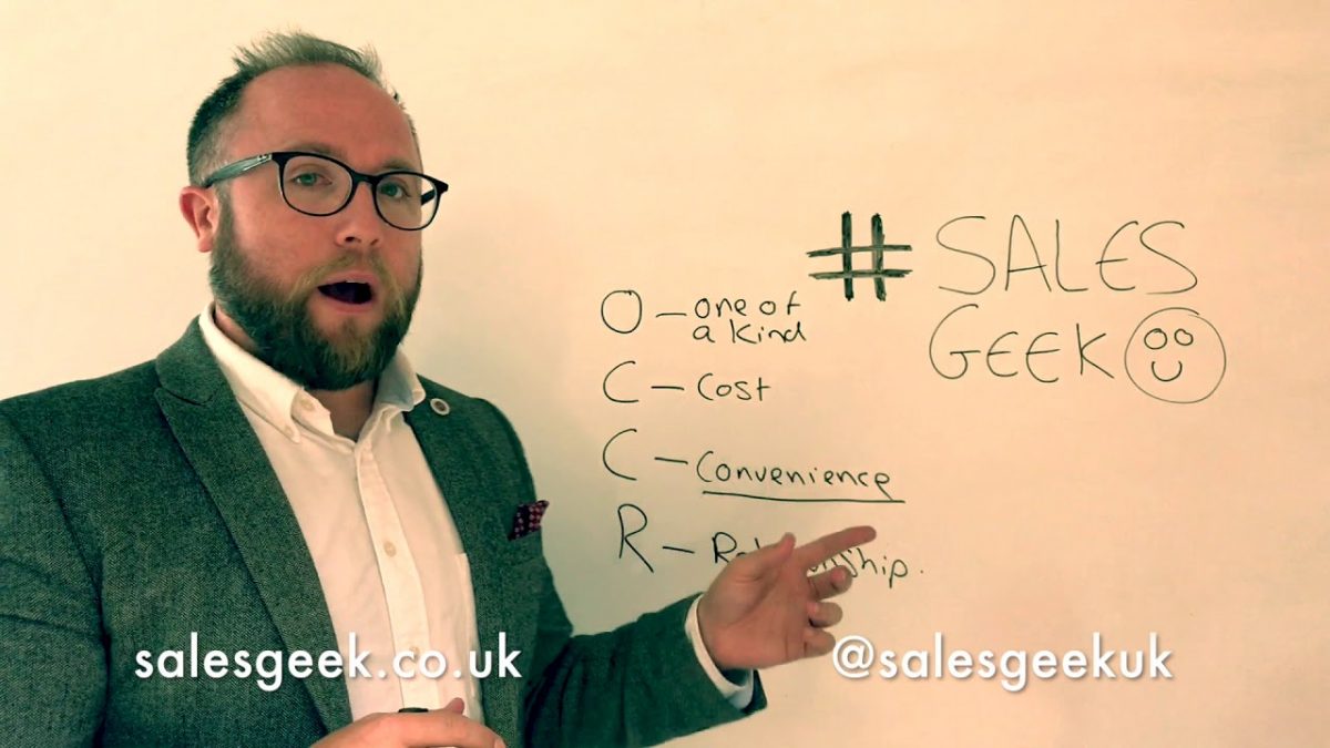 Weekly Geek Episode #24 – The 4 reasons people buy