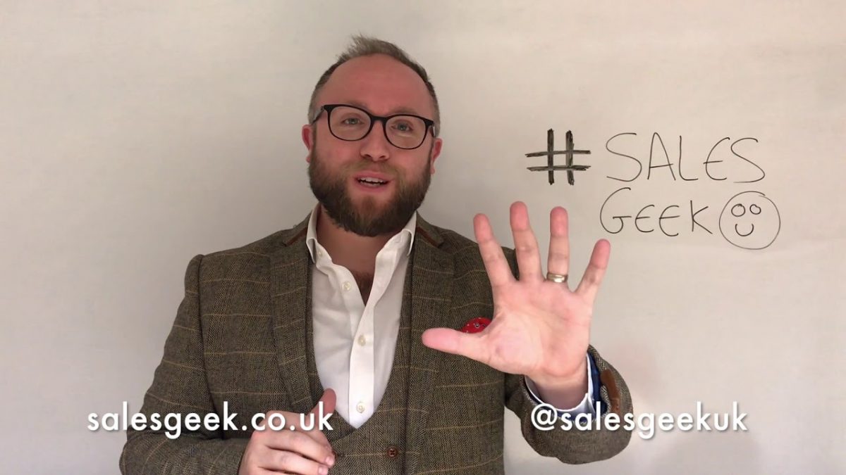 Weekly Geek Episode #36 – What Makes Great Sales People Great?