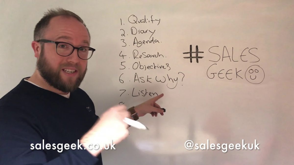 Weekly Geek Episode #42 – 10 Ways To Better New Business Meetings