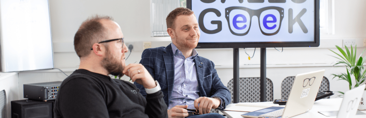 Image of Sales Geek's Director of Group Sales JONATHAN FINCH. In this article he suggests three reasons likely to be at the heart of why your sales team is currently underperforming.​