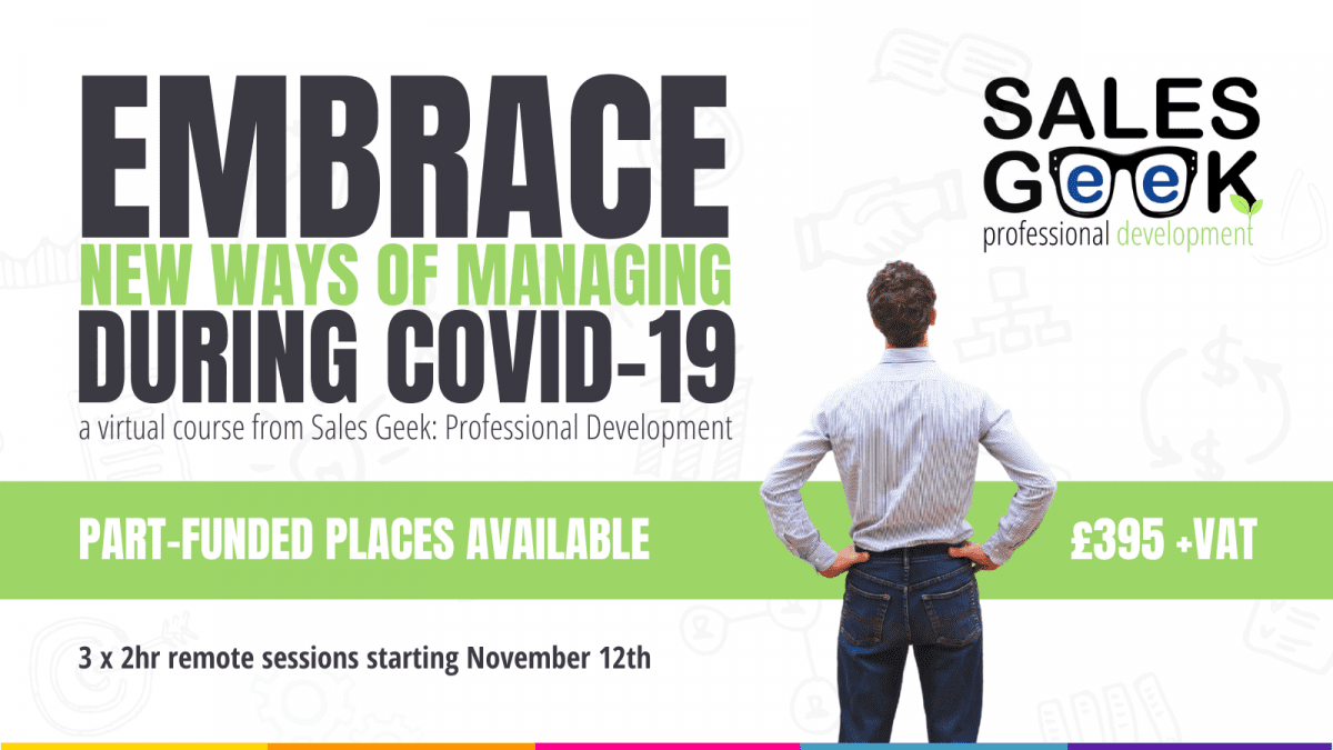 Embrace new ways of Managing, during Covid-19